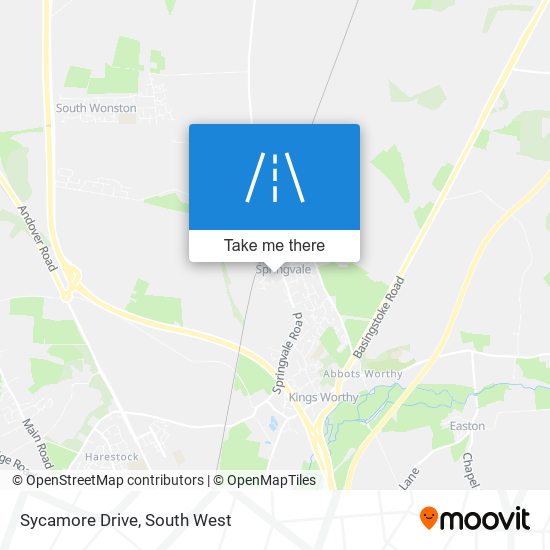 Sycamore Drive map