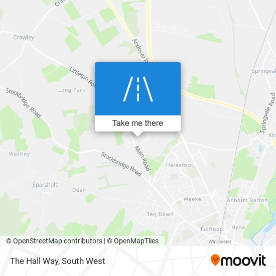 The Hall Way map