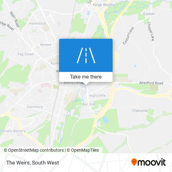 The Weirs map
