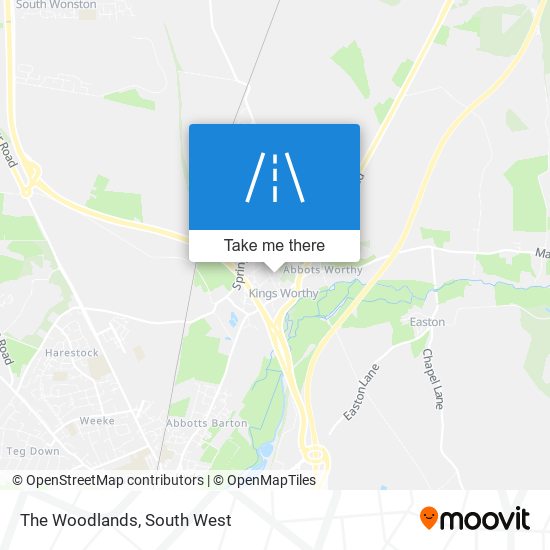 The Woodlands map