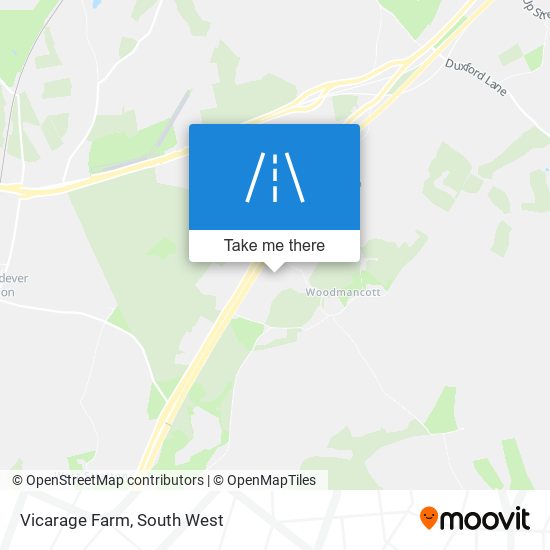 Vicarage Farm map