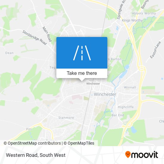 Western Road map