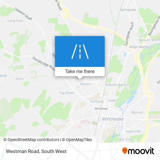 Westman Road map