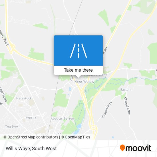 Willis Waye map