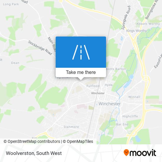 Woolverston map