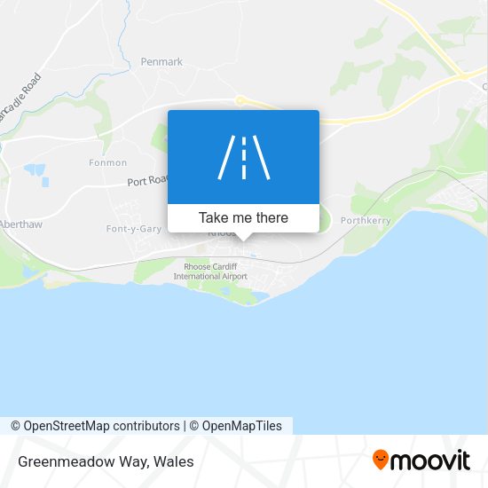 Greenmeadow Way map