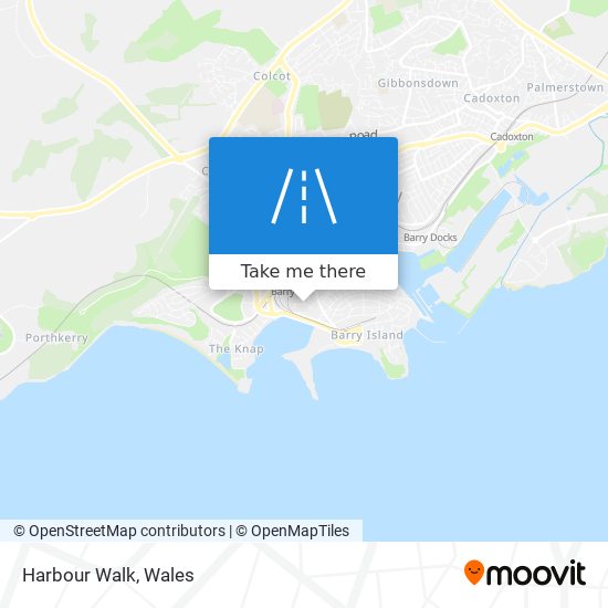 Harbour Walk map