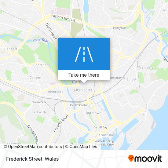 Frederick Street map