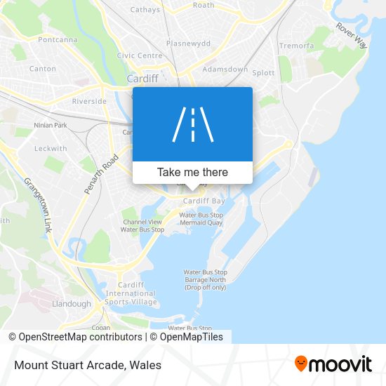 Mount Stuart Arcade map