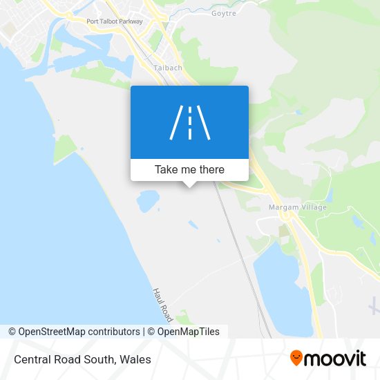 Central Road South map