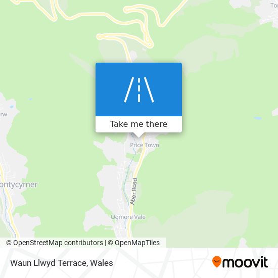 Waun Llwyd Terrace map