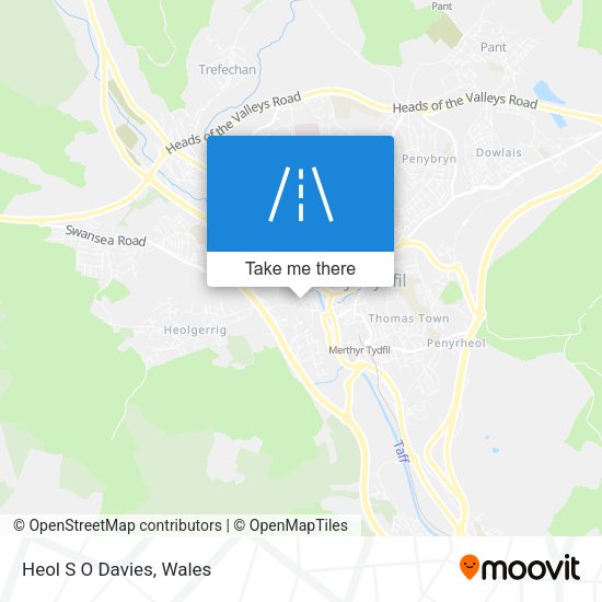 Heol S O Davies map