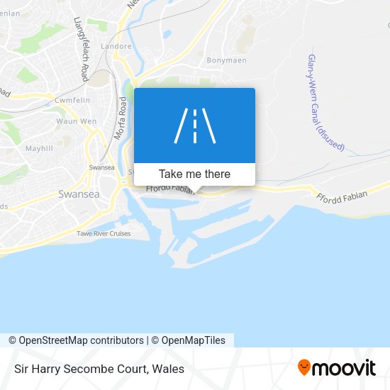 Sir Harry Secombe Court map
