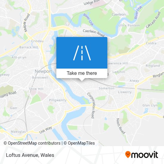 Loftus Avenue map