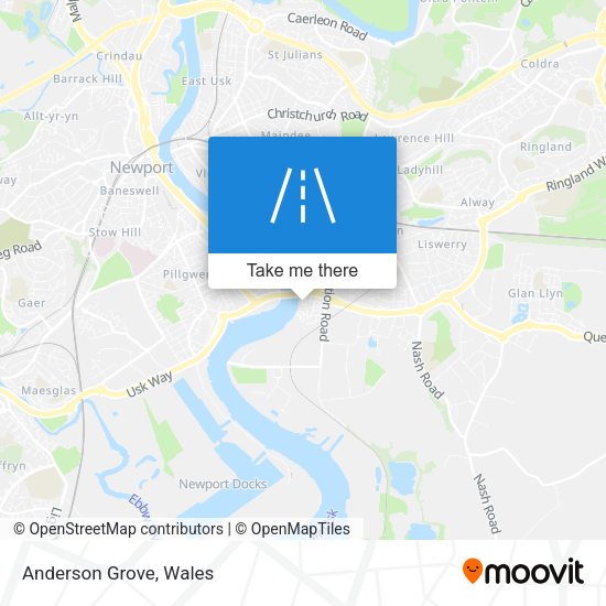 Anderson Grove map