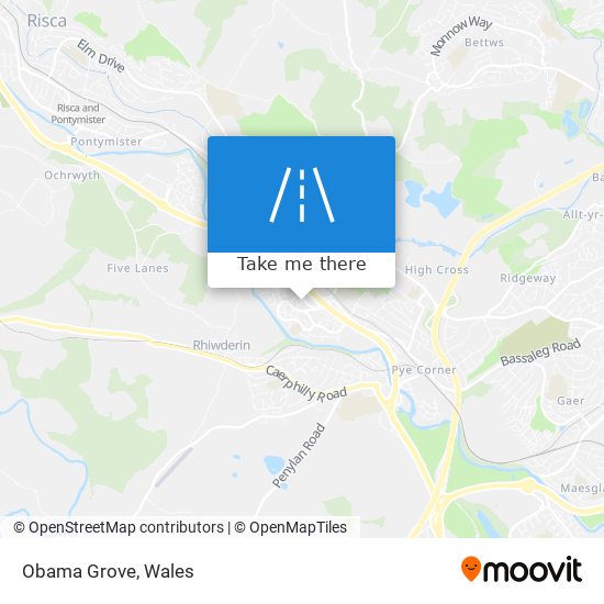 Obama Grove map