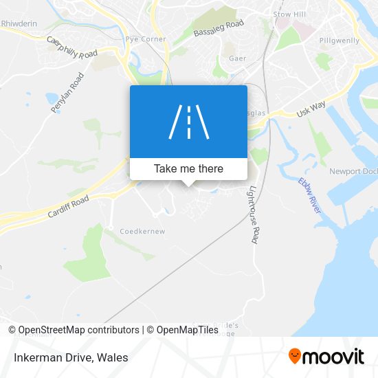 Inkerman Drive map