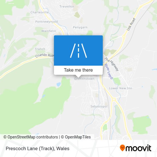 Prescoch Lane (Track) map