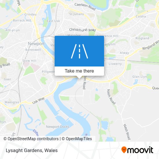 Lysaght Gardens map