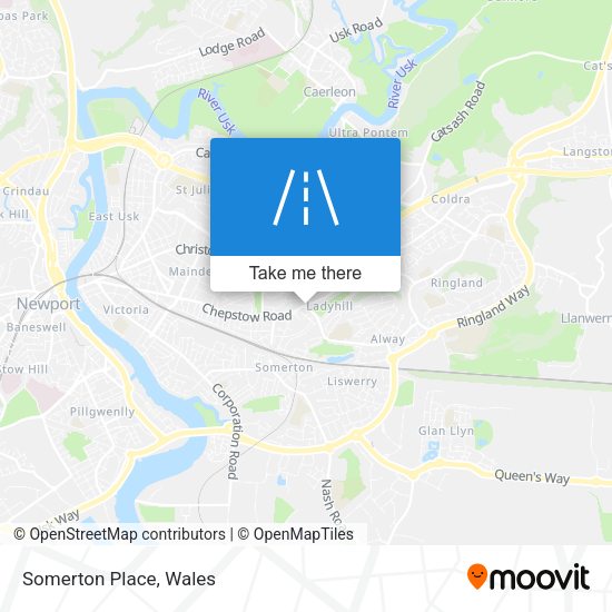 Somerton Place map