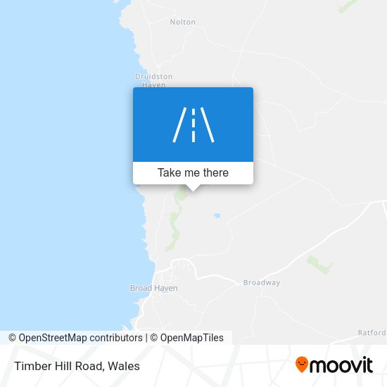 Timber Hill Road map