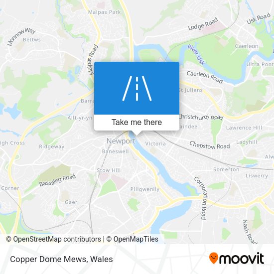 Copper Dome Mews map