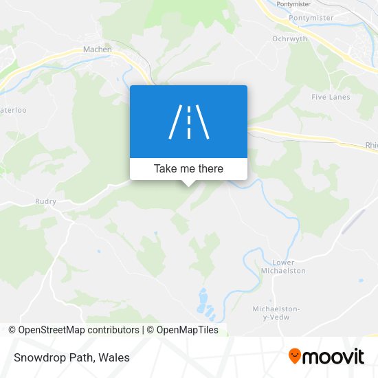 Snowdrop Path map