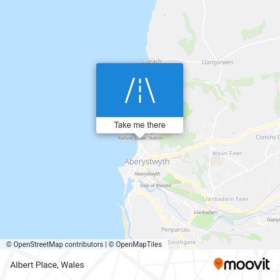 Albert Place map