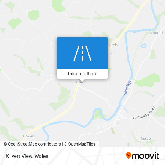 Kilvert View map