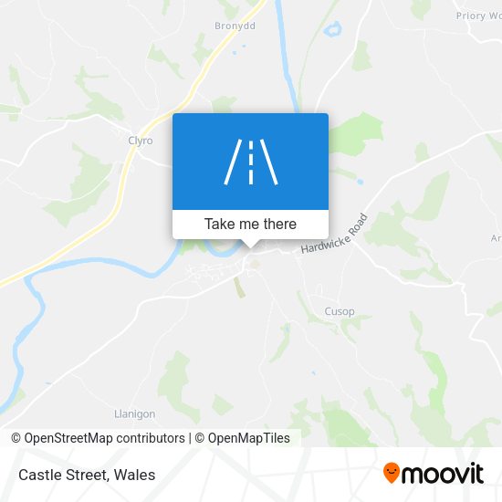 Castle Street map