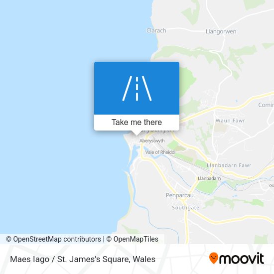 Maes Iago / St. James's Square map