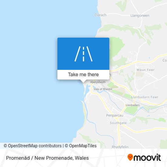 Promenâd / New Promenade map