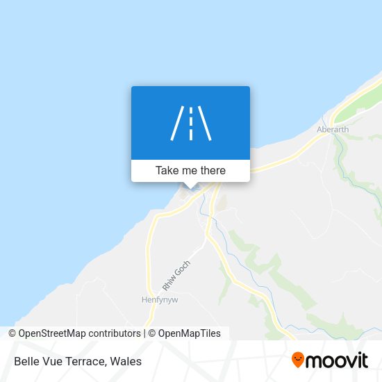 Belle Vue Terrace map