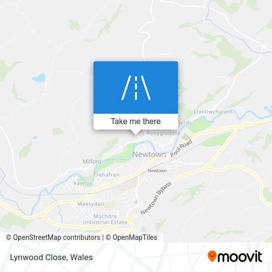 Lynwood Close map