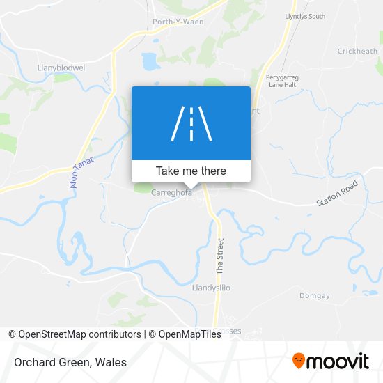Orchard Green map