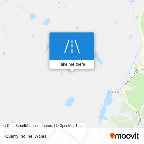 Quarry Incline map