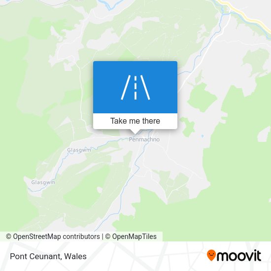 Pont Ceunant map