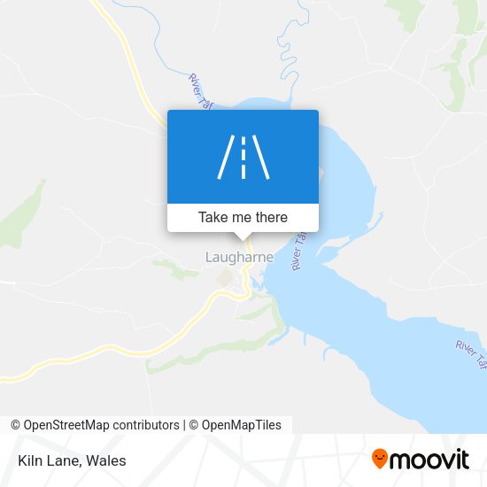 Kiln Lane map