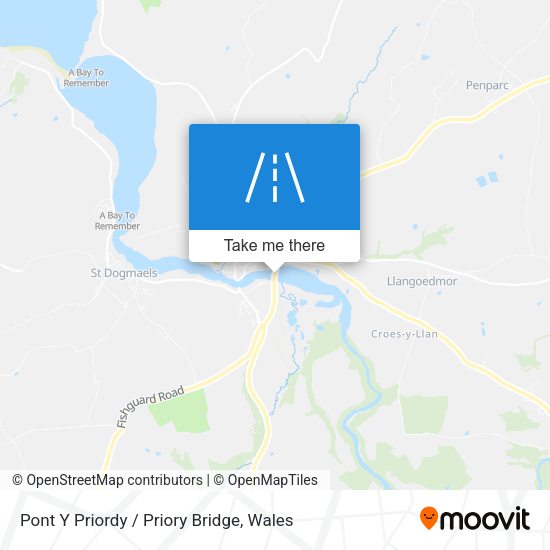 Pont Y Priordy / Priory Bridge map