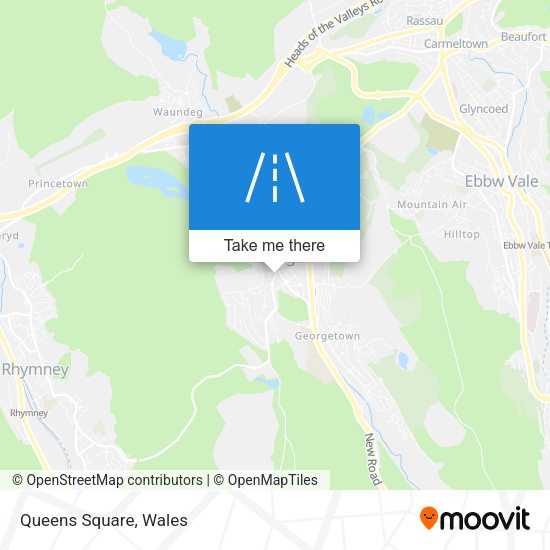Queens Square map