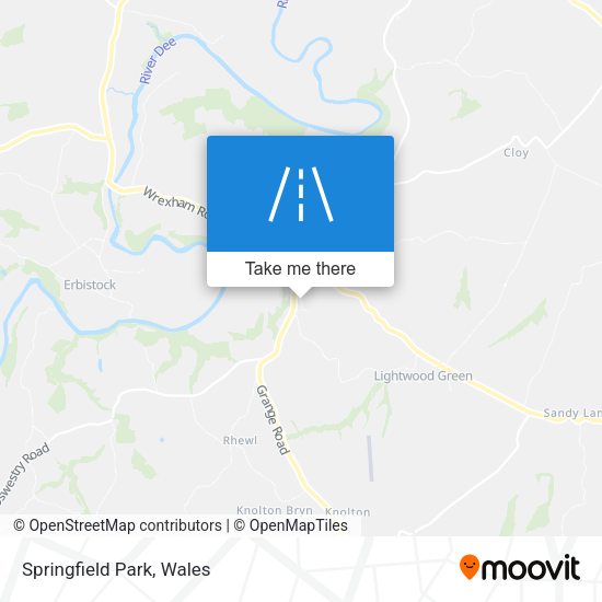 Springfield Park map