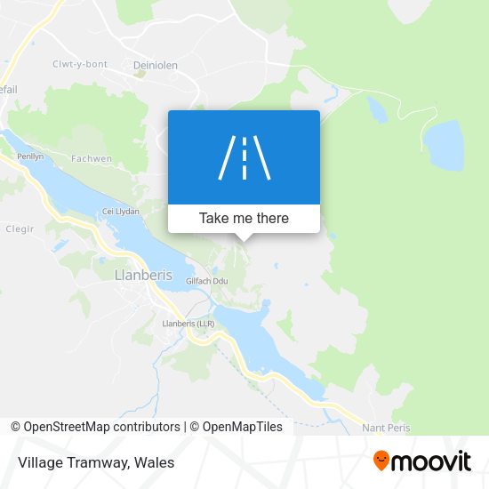 Village Tramway map