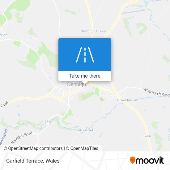 Garfield Terrace map