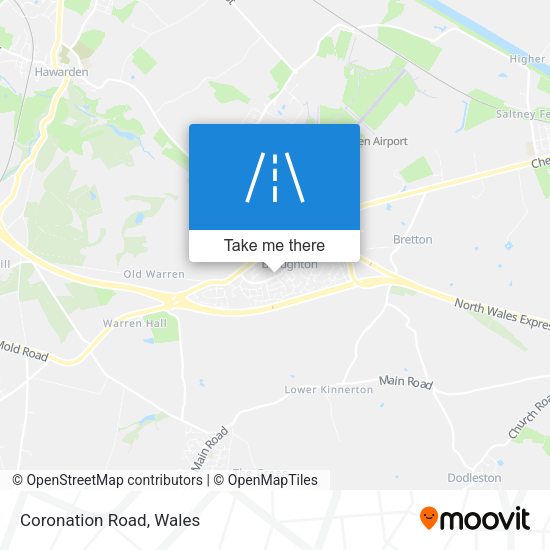 Coronation Road map