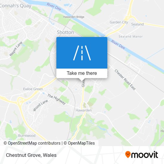 Chestnut Grove map