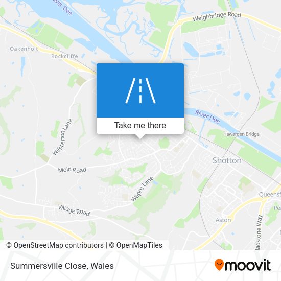 Summersville Close map