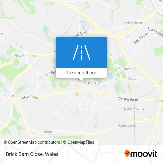 Brick Barn Close map