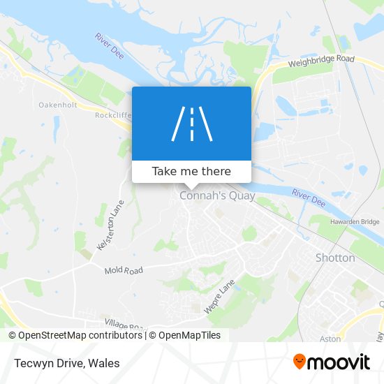 Tecwyn Drive map