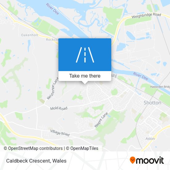 Caldbeck Crescent map