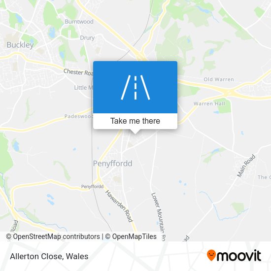 Allerton Close map